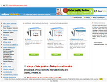 Tablet Screenshot of online-obchody.cz